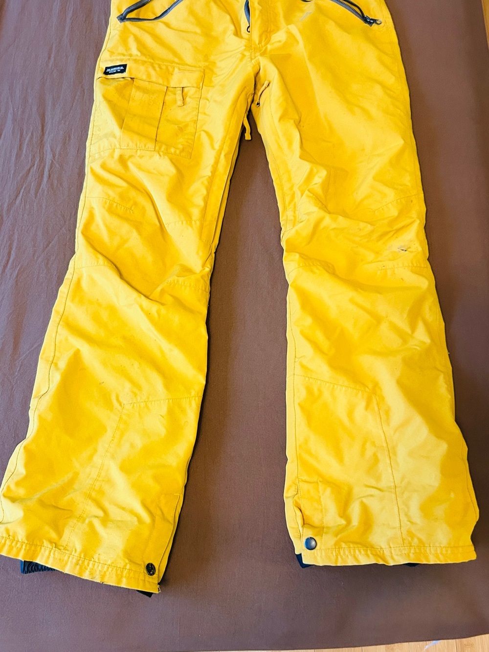 Khaki Mens Snow/Ski Pants